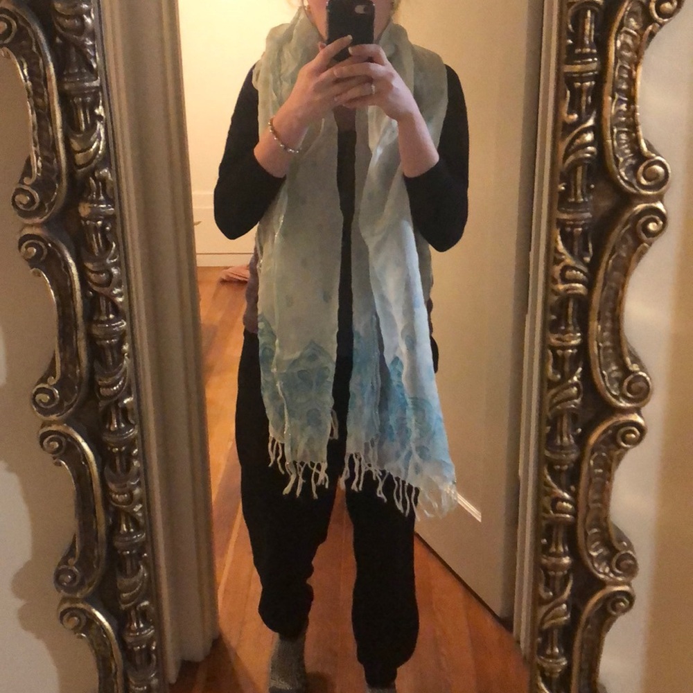 Blue Scarf - Picture 3 of 4
